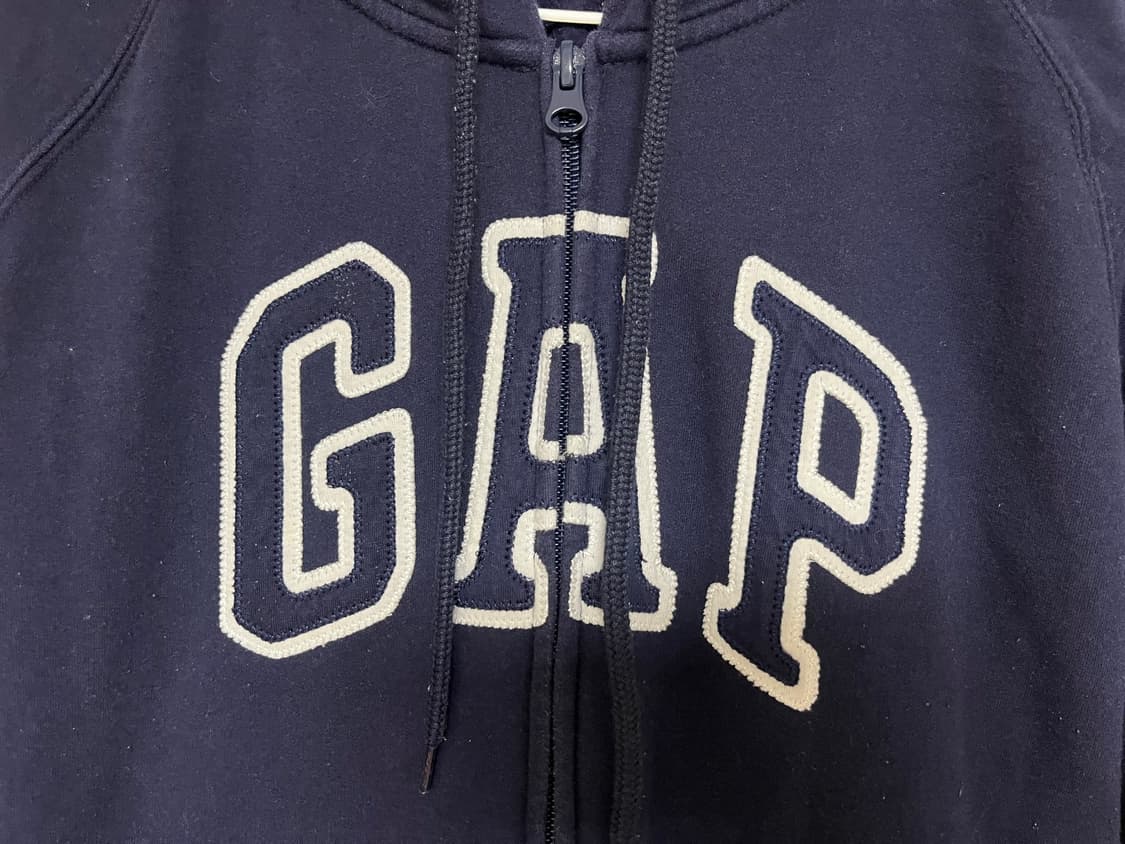 갭 후드집업 네이비 라지 L 상품이미지2