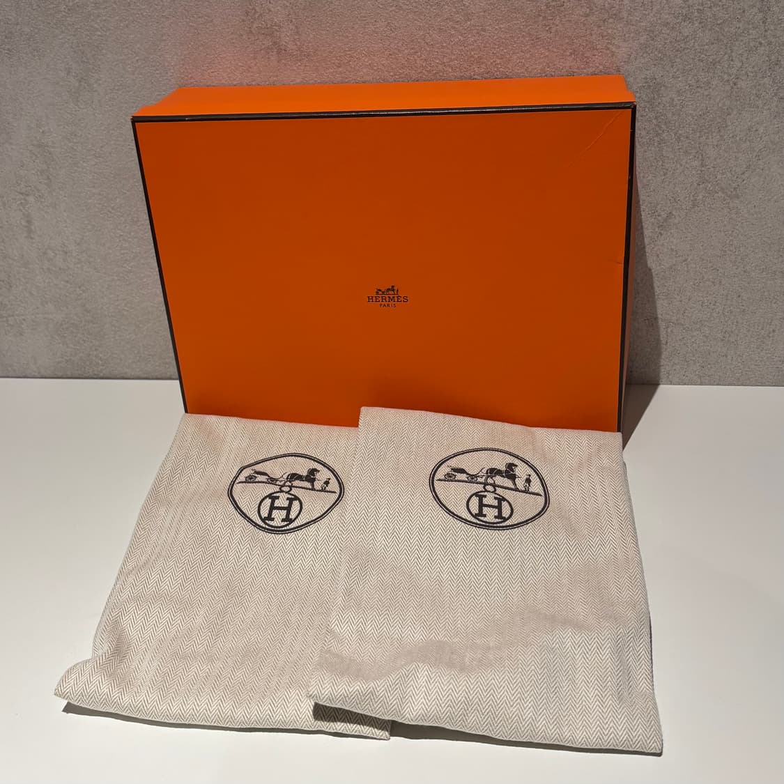 A+ / 43 (270-275) 에르메스 이즈미르 슬리퍼 브라운 상품이미지6