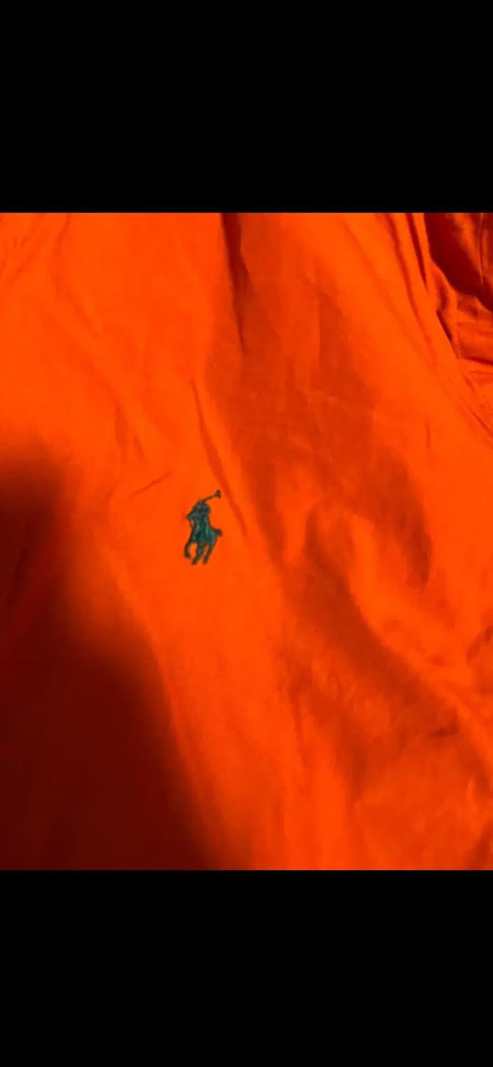 폴로 랄프로렌 오렌지 긴팔 셔츠 상품이미지3