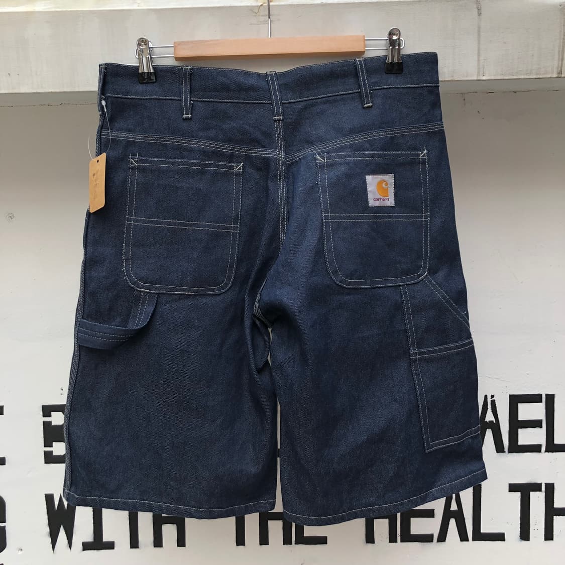 칼하트 카펜터 데님 반바지 상품이미지1