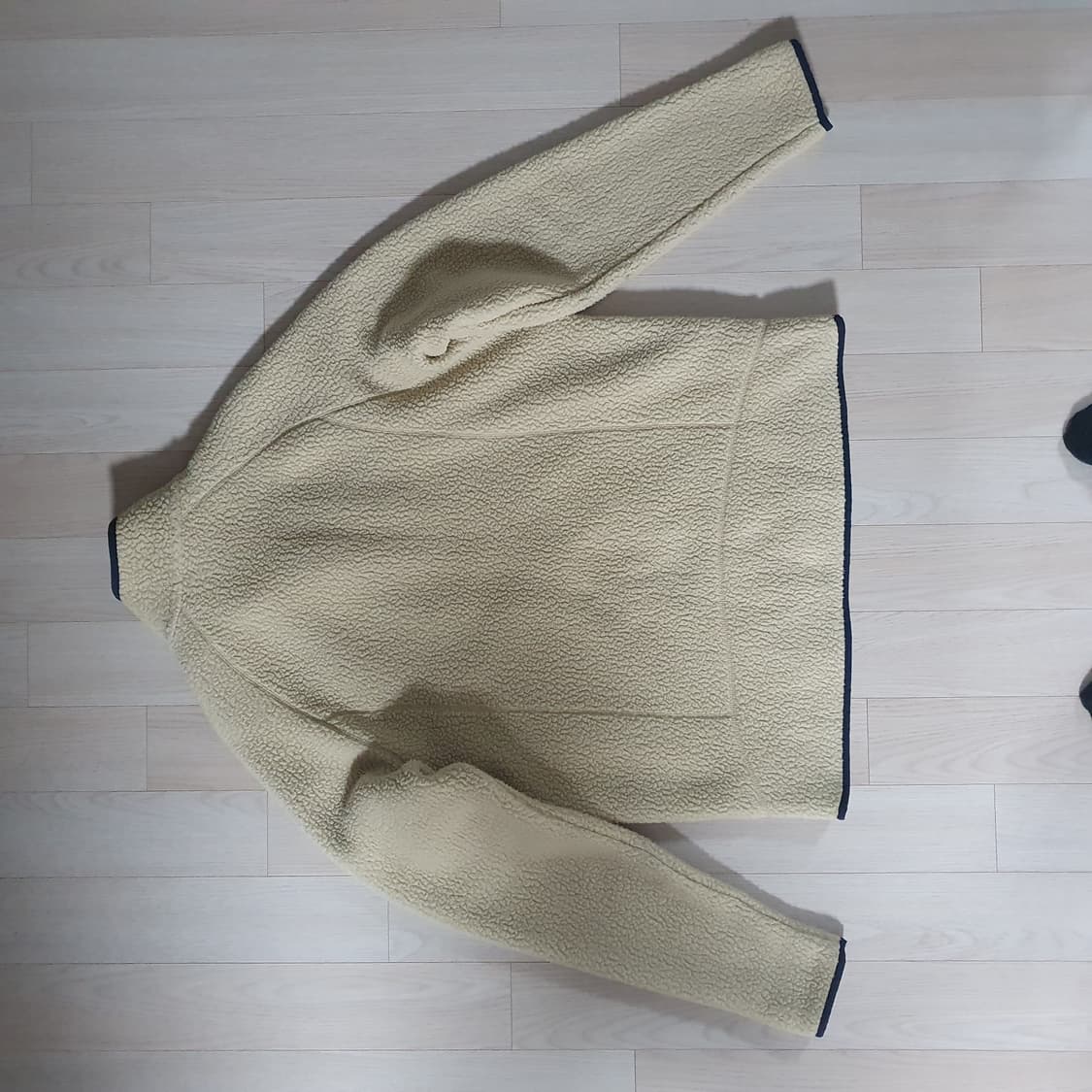 맨즈L) 파타고니아 레트로 파일 플리스 후리스 집업 자켓 내츄럴 베이지 상품이미지8