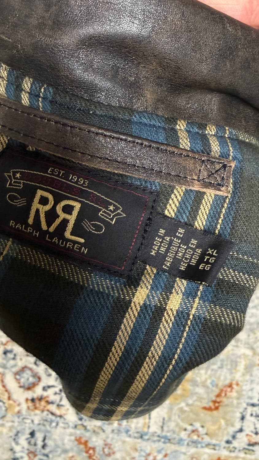 더블알엘 뉴스보이 자켓 xl 상품이미지3