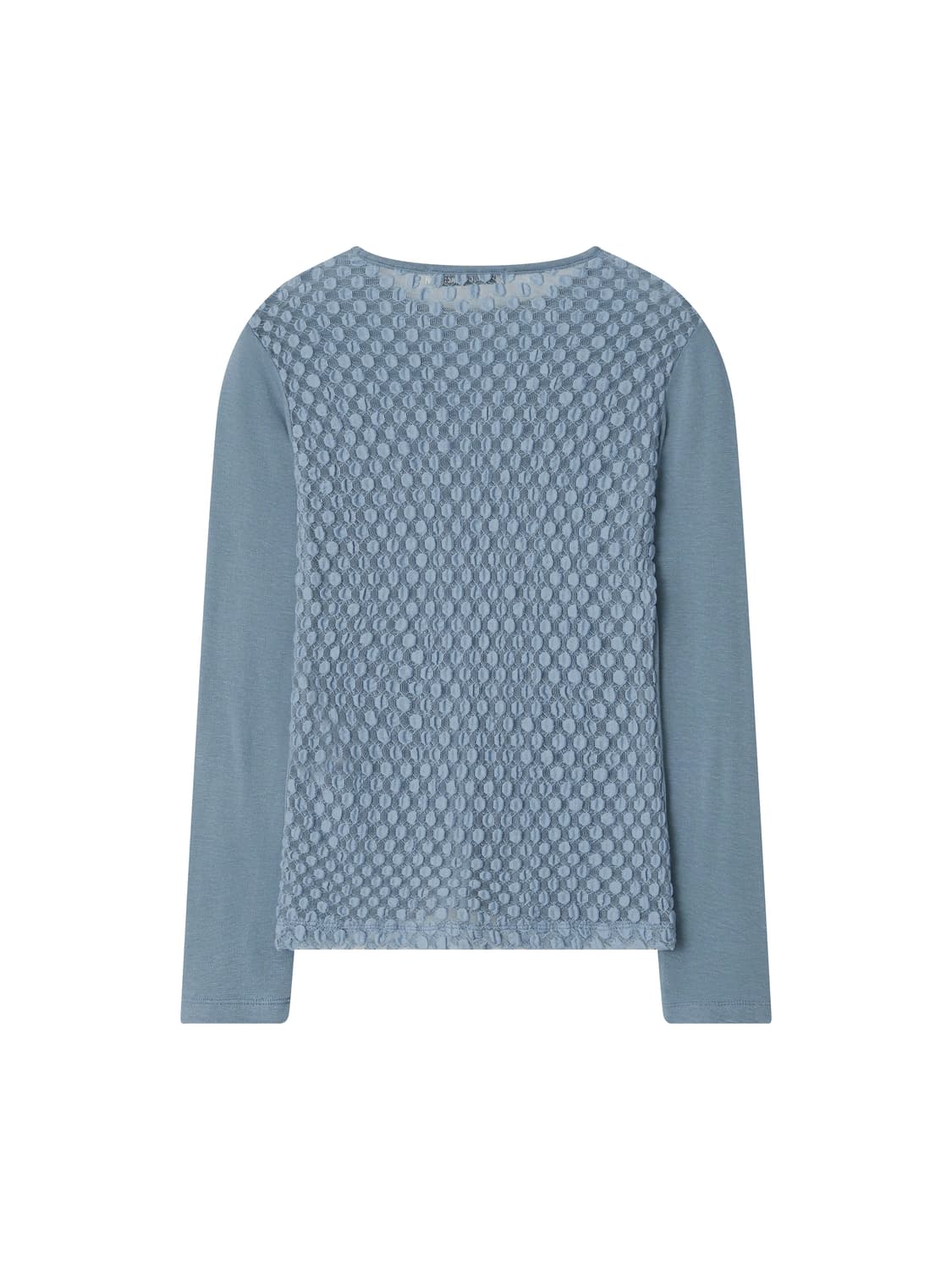아모르샤이 BACK DOT LONG SLEEVE - BLUE 상품이미지5