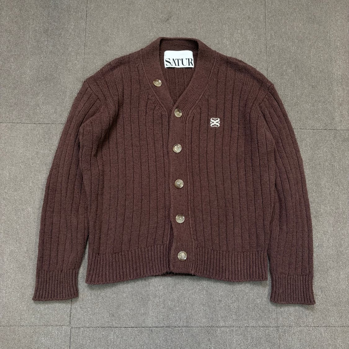 SATUR 세터 파로 부클 가디건  상품이미지1
