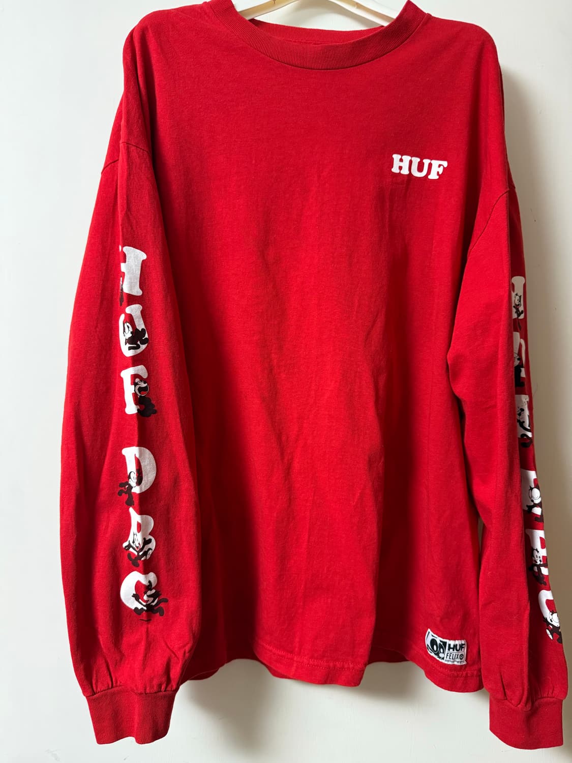 HUF × Felix the Cat 허프 롱슬리브 XL 상품이미지1