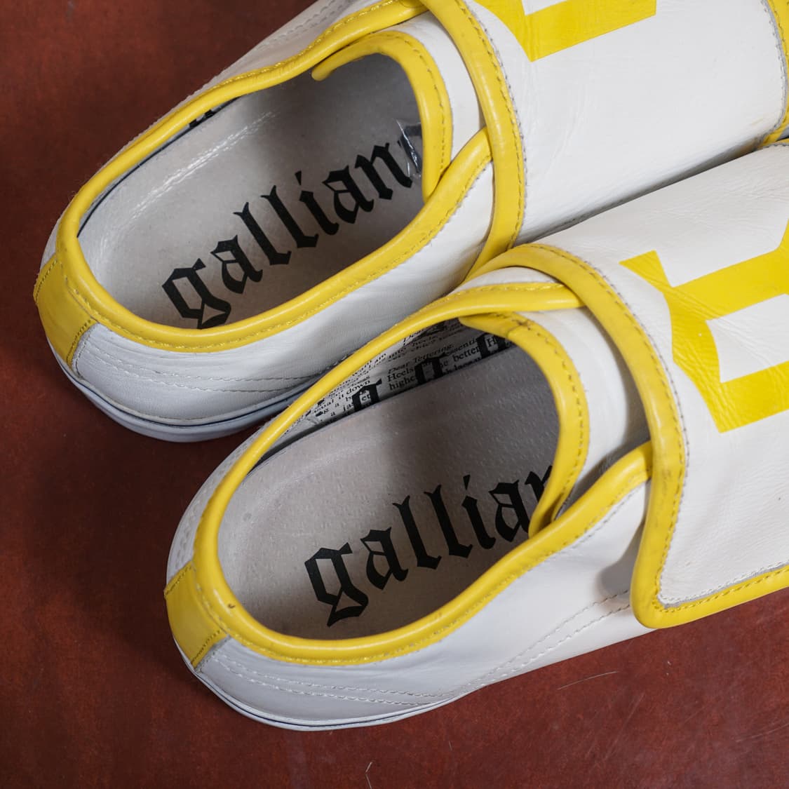 존갈리아노 레더 벨크로 스니커즈 상품이미지5