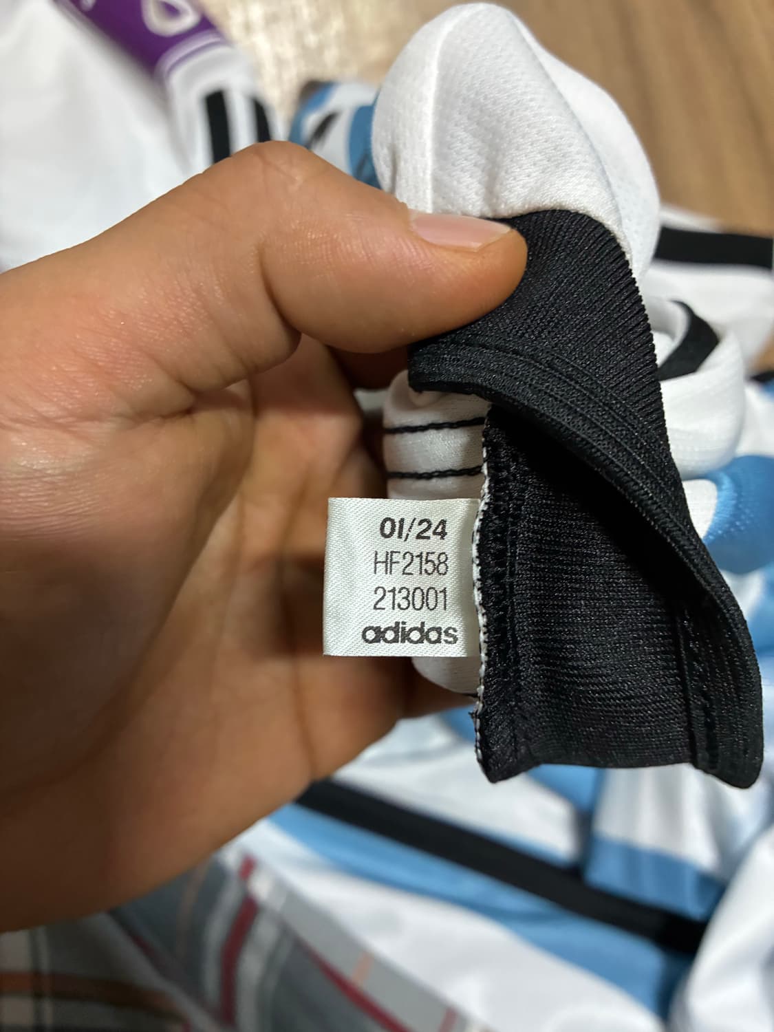 [새상품] 22-24 아디다스 아르헨티나 카타르월드컵 메시 홈 유니폼 M 상품이미지8