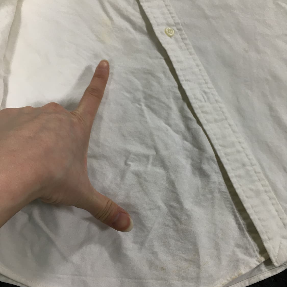 투티/0386 폴로 랄프로렌 긴팔 옥스포드 셔츠 자수 로고 슬림핏 상품이미지8