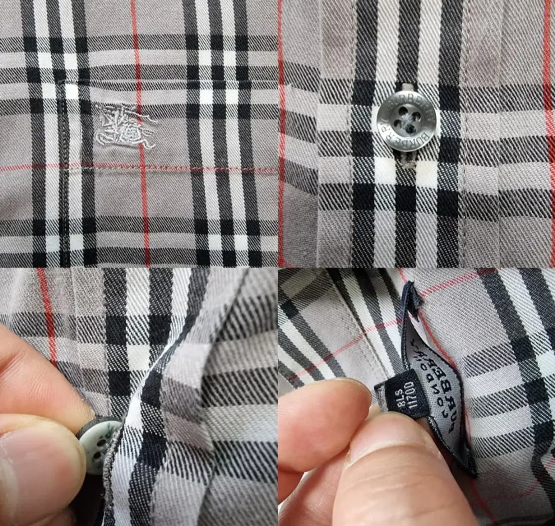 (M) 버버리셔츠 버버리반팔 burberry 버버리체크셔츠 상품이미지6