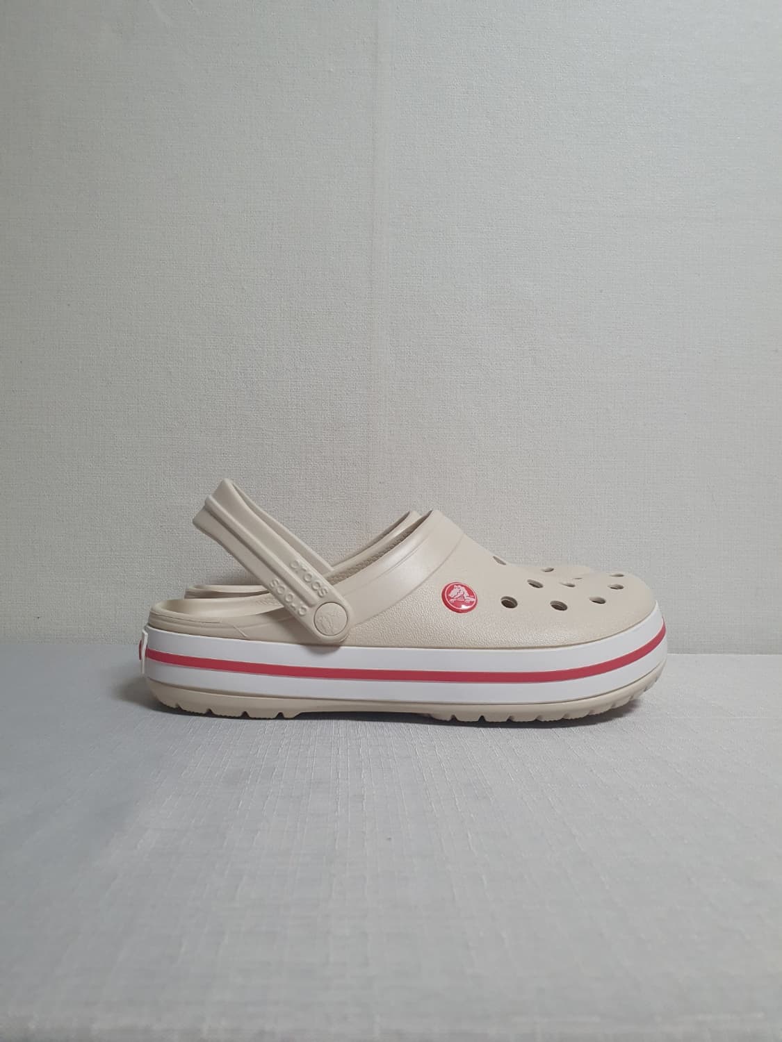 크록스 크록밴드 클로그 베이지 핑크 250mm 상품이미지4