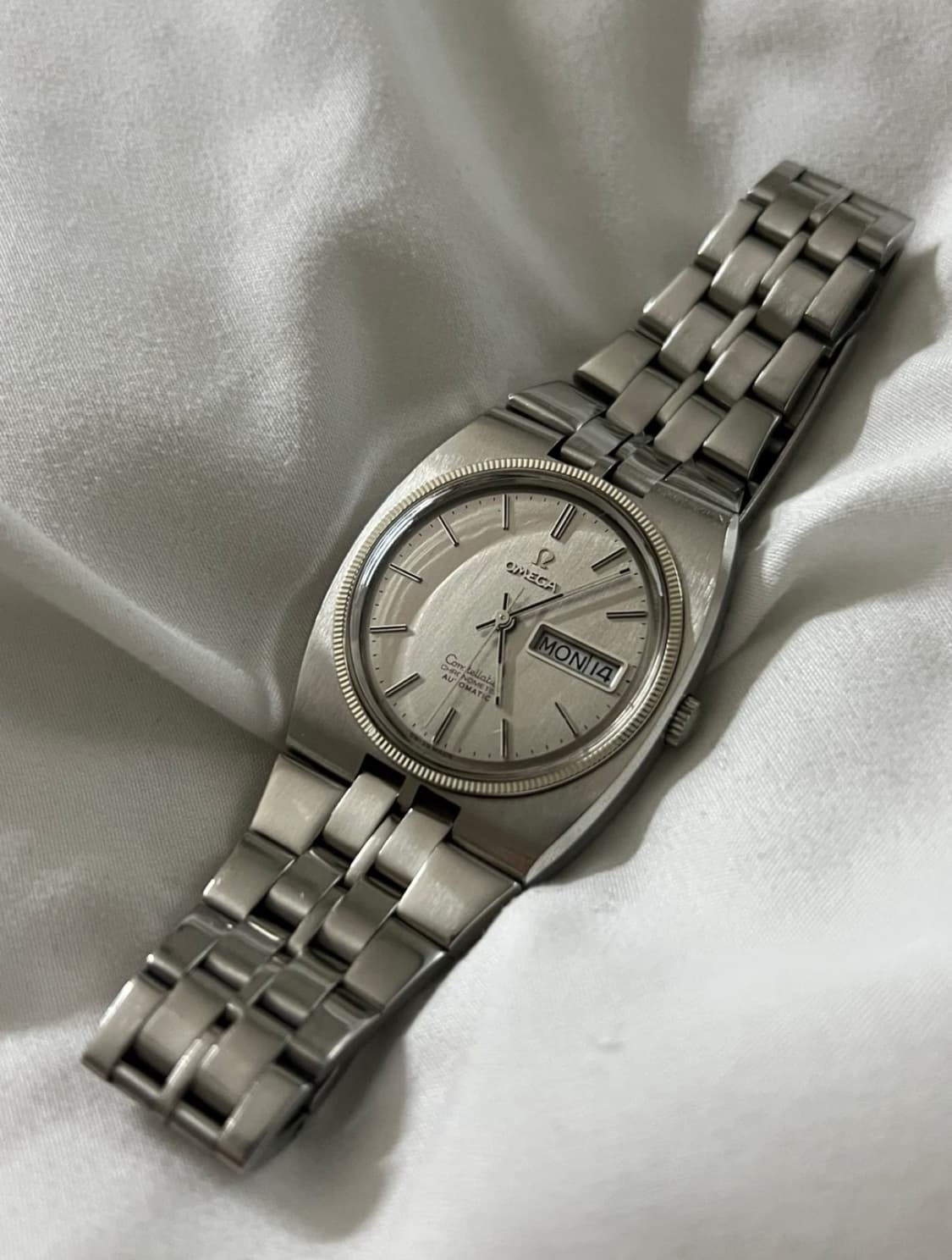 오메가 Constellation 백금베젤 오토매틱 시계 상품이미지1