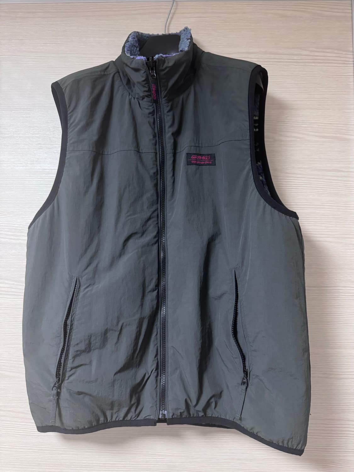 디스이즈네버뎃 X 그라미치 리버시블 플리스 베스트 상품이미지4