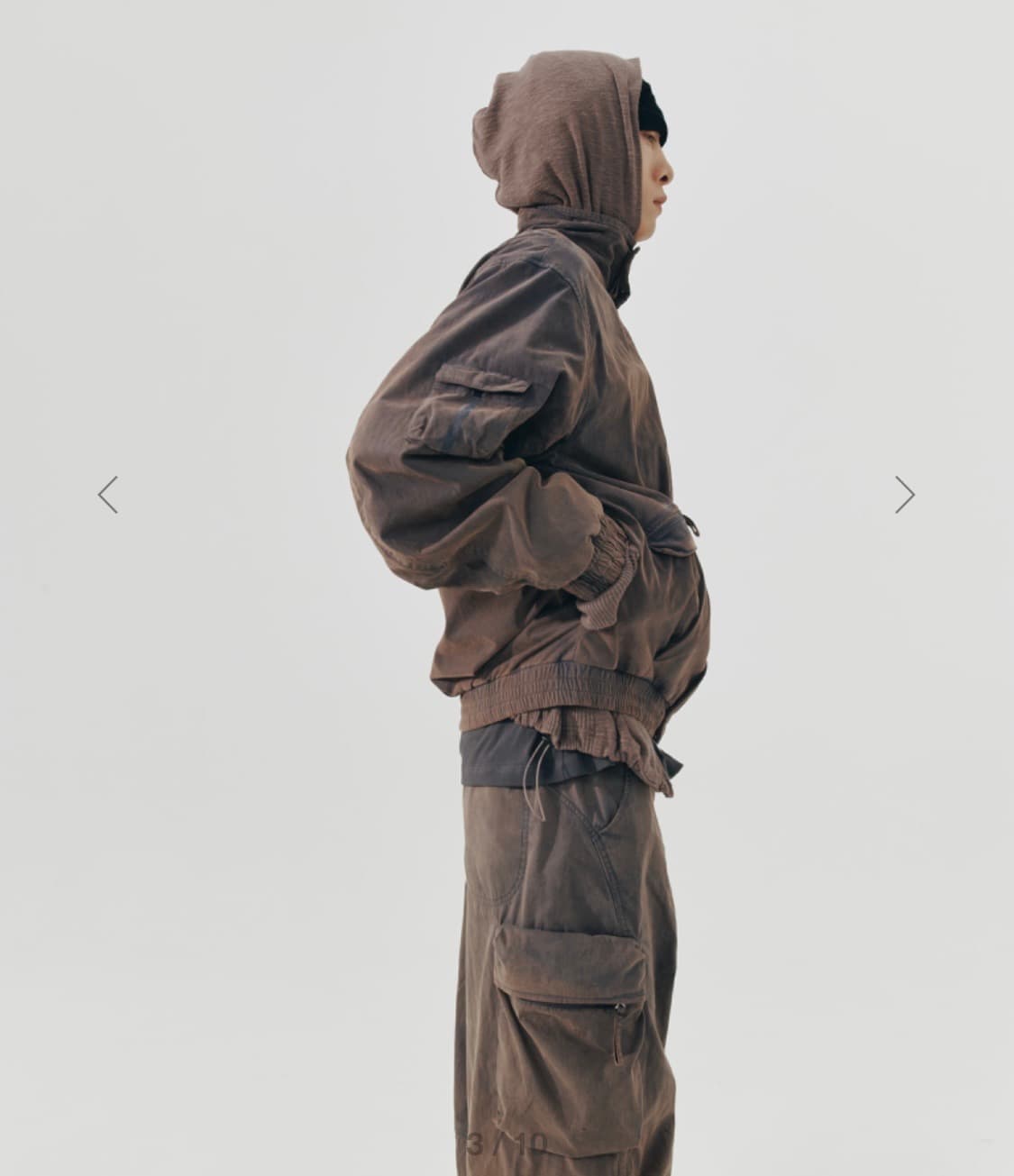 ADVENTURE BLEACHED BOMBER JK (FADED CHAR 상품이미지3