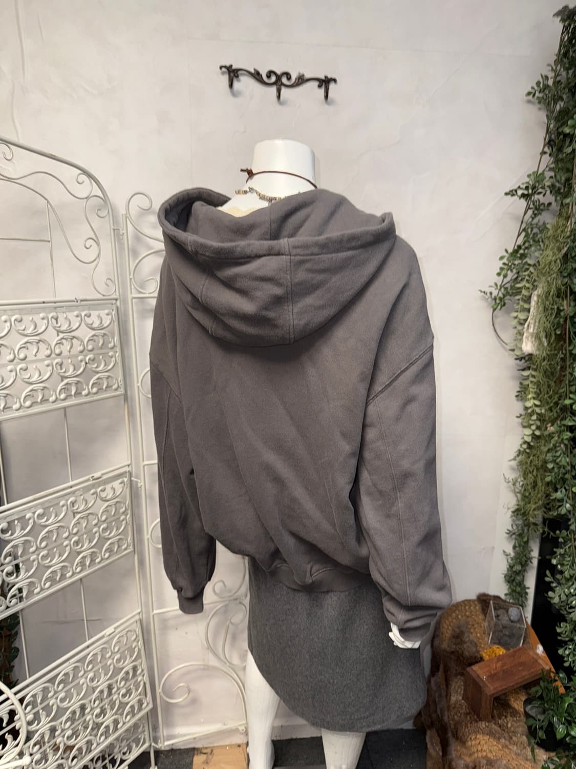 PAIN OR PLEASURE fog 2way hood zip-up 상품이미지8