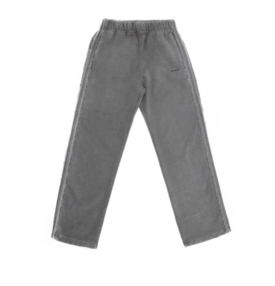 604service beaded track pants grey s 상품이미지2