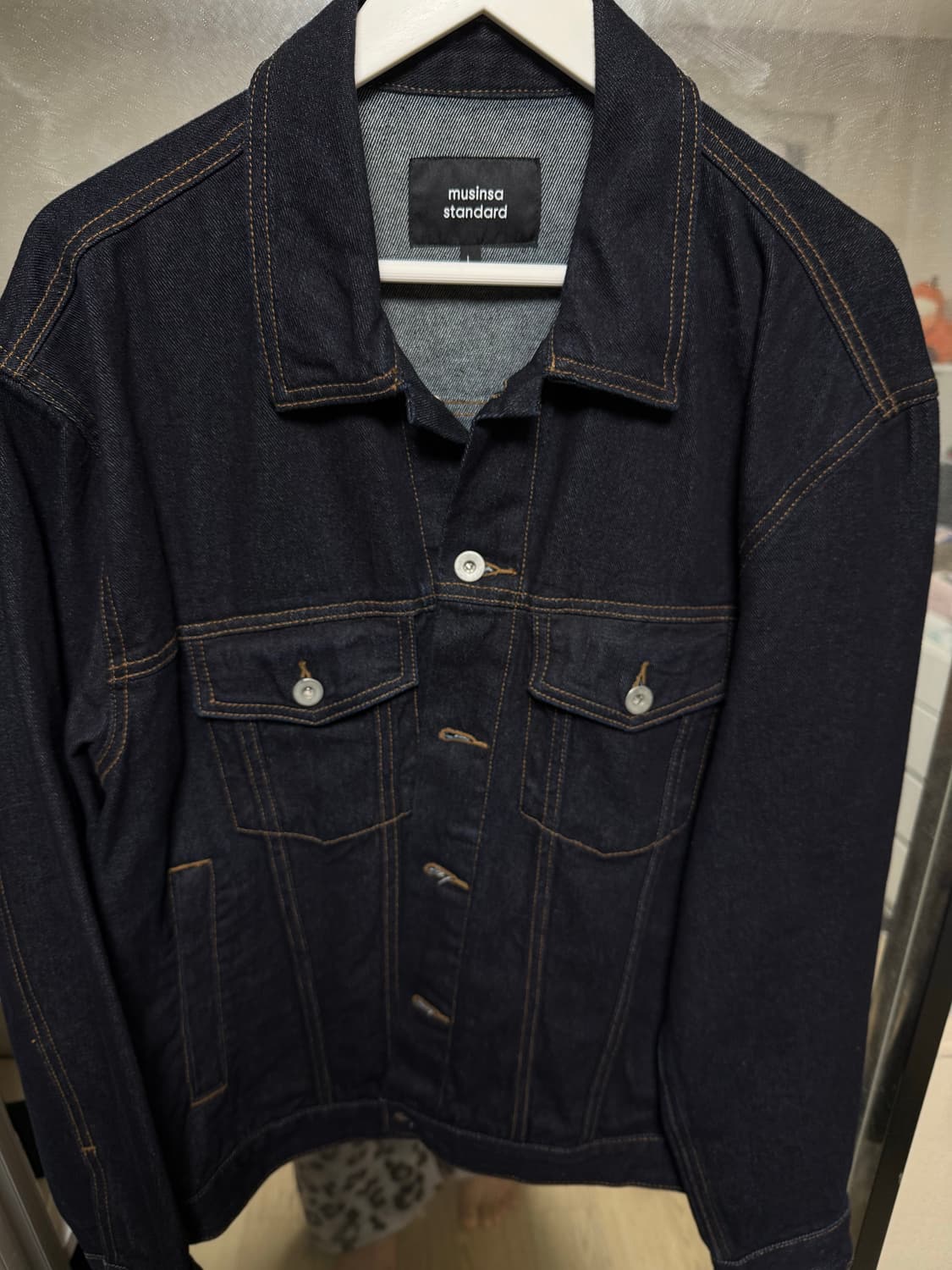 무탠다드 데님셋업 상품이미지2