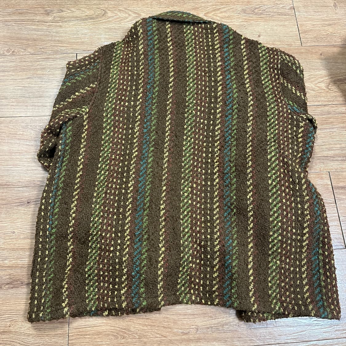 아워레가시 아카이브 박스 자켓 재즈 울 칼레이도스코프 상품이미지4