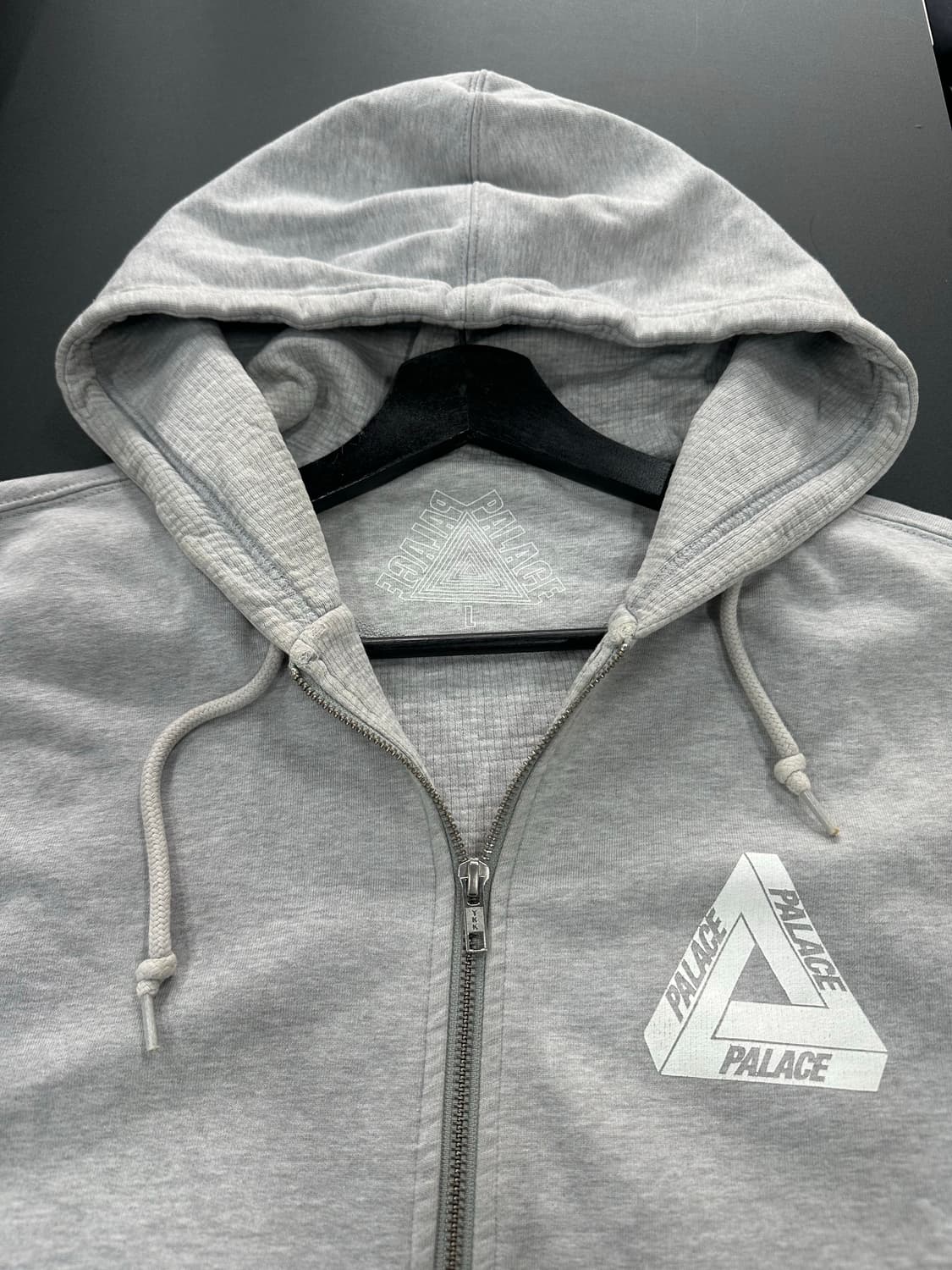 팔라스 코튼 후드자켓 멜란지그레이 상품이미지6