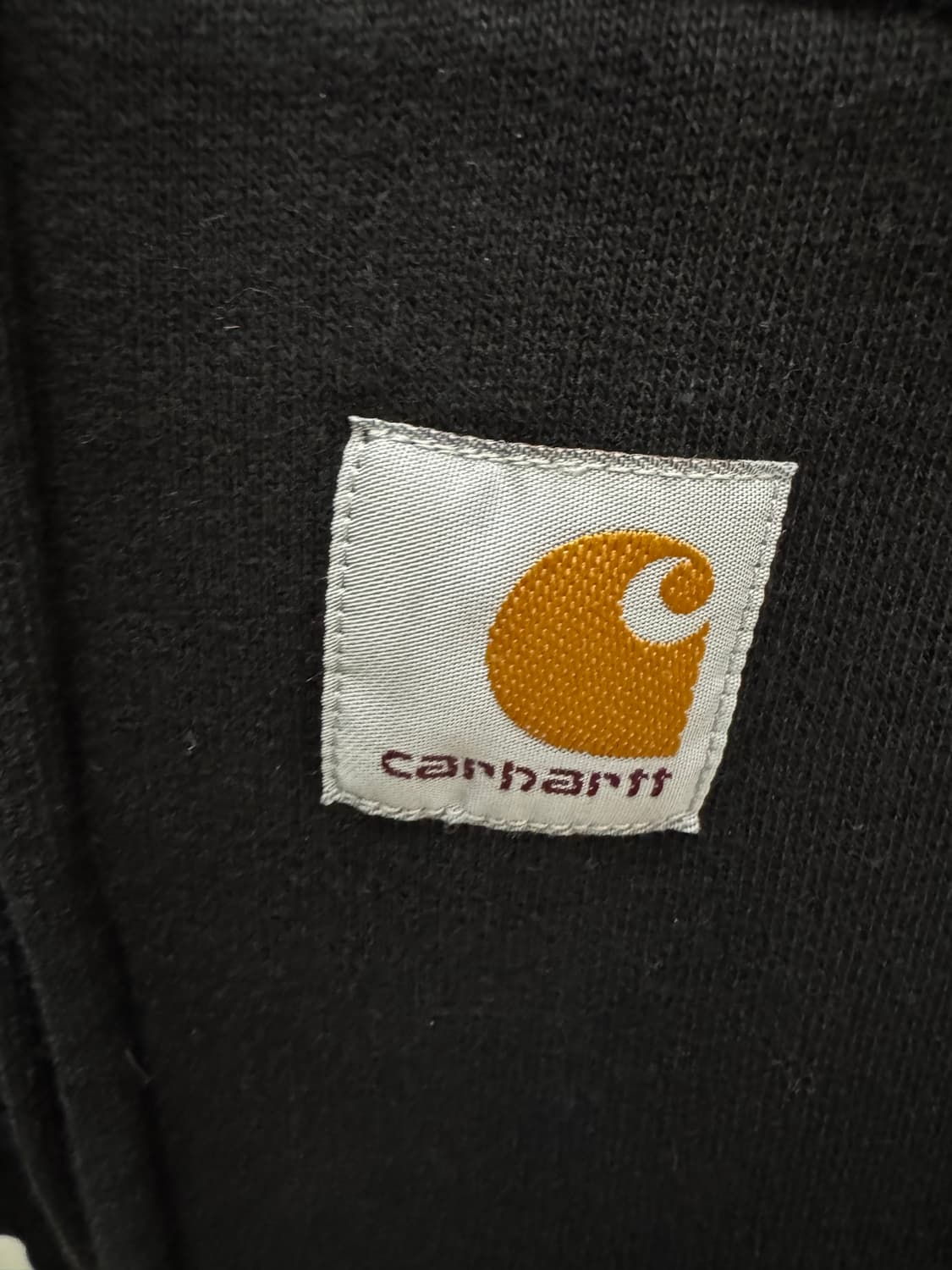 👕 Carhartt 칼하트 WIP 집업 후드 스웨트셔츠 (Black) 상품이미지4