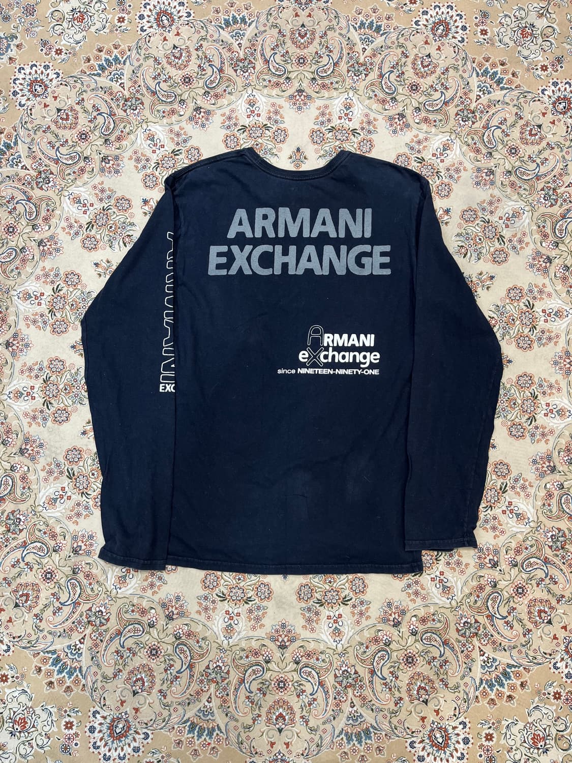 아르마니 익스체인지 프린팅 롱슬리브 상품이미지2