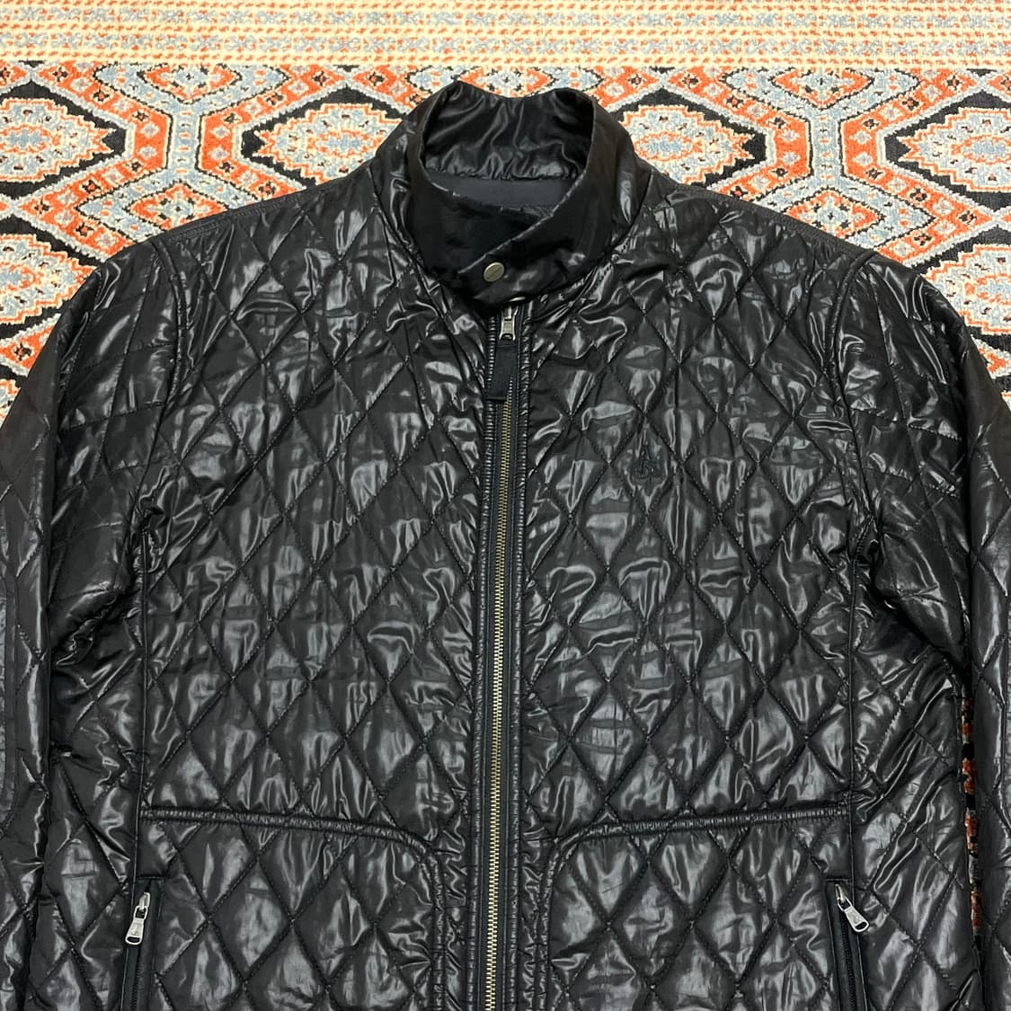 빈폴 블랙 퀼팅자켓 남성110 상품이미지2