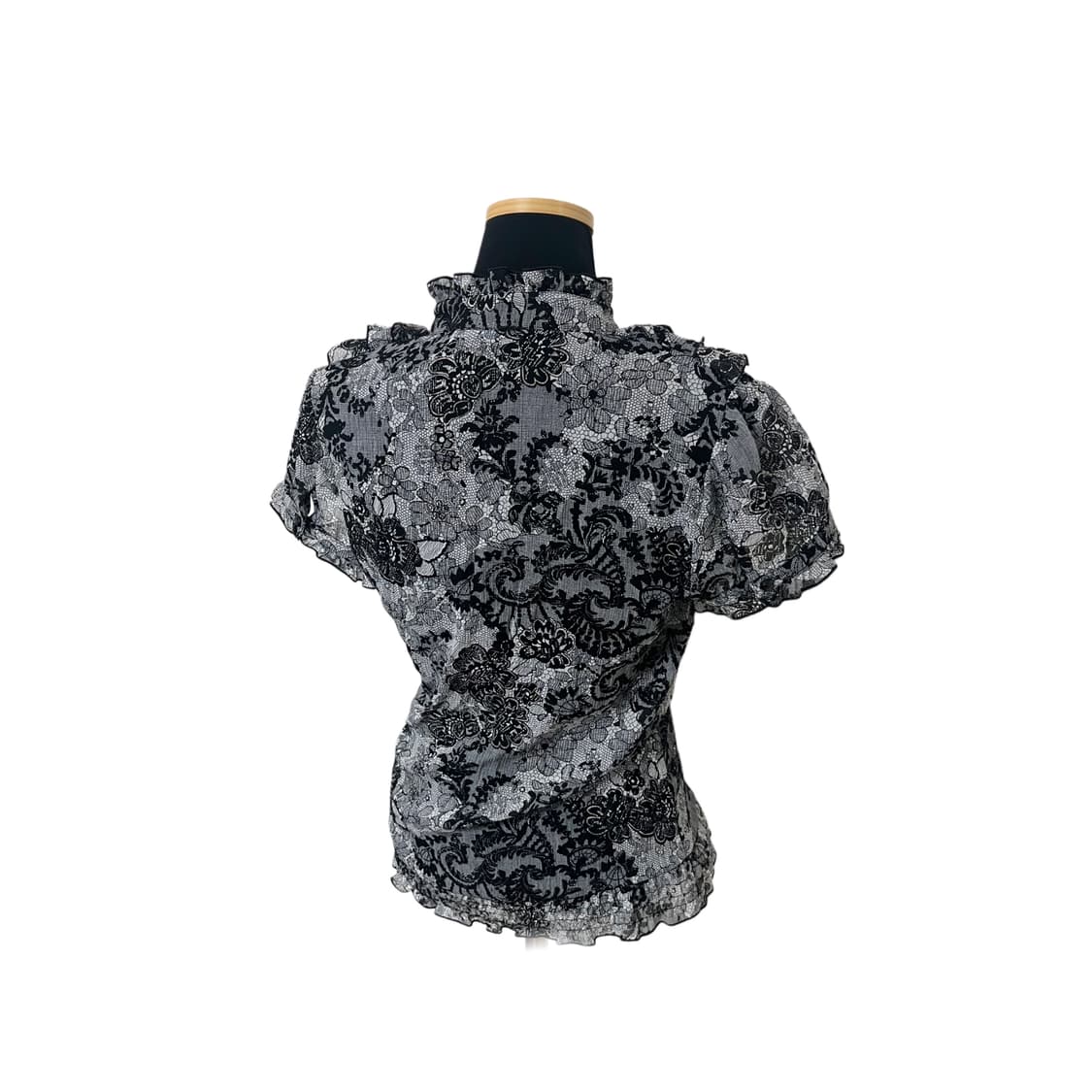 오리엔탈 반팔 블라우스 상품이미지3