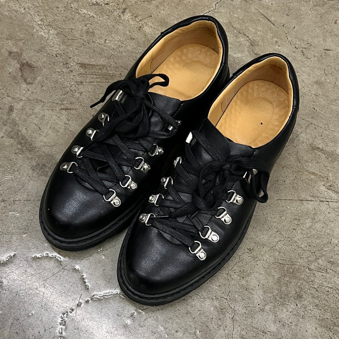 빈티지 하이킹슈즈 트레킹화 블랙 270-275 상품이미지1