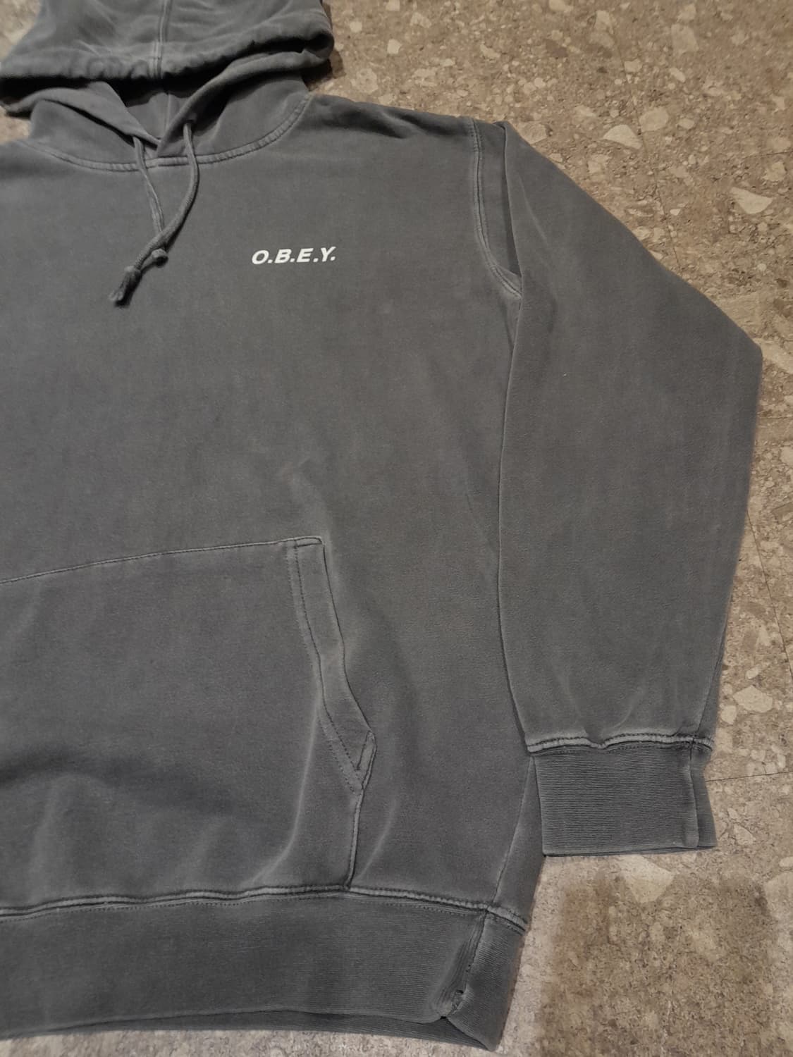 💥오베이 피그먼트다잉 후드 (M)
 상품이미지3