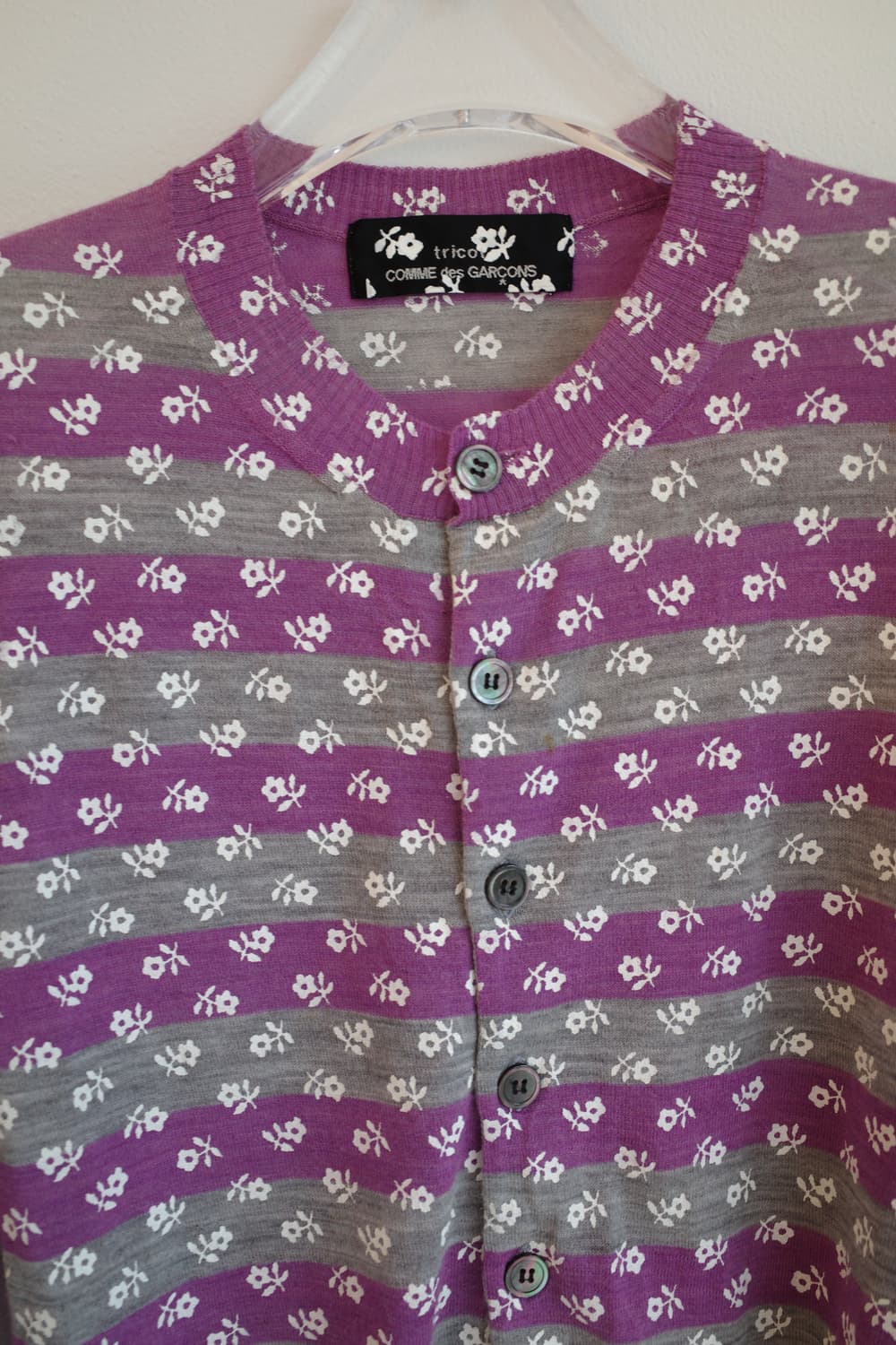 Flower silk printed flower cardigan 상품이미지7