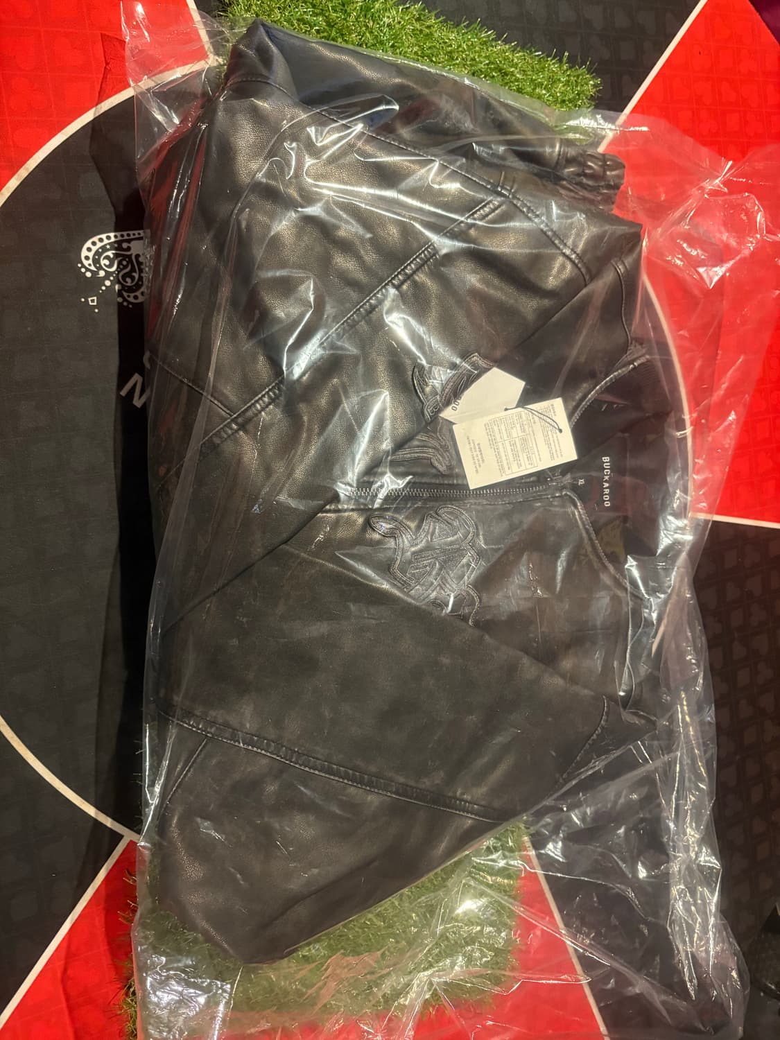 [새상품/XL] 버커루 가죽 항공점퍼 상품이미지8