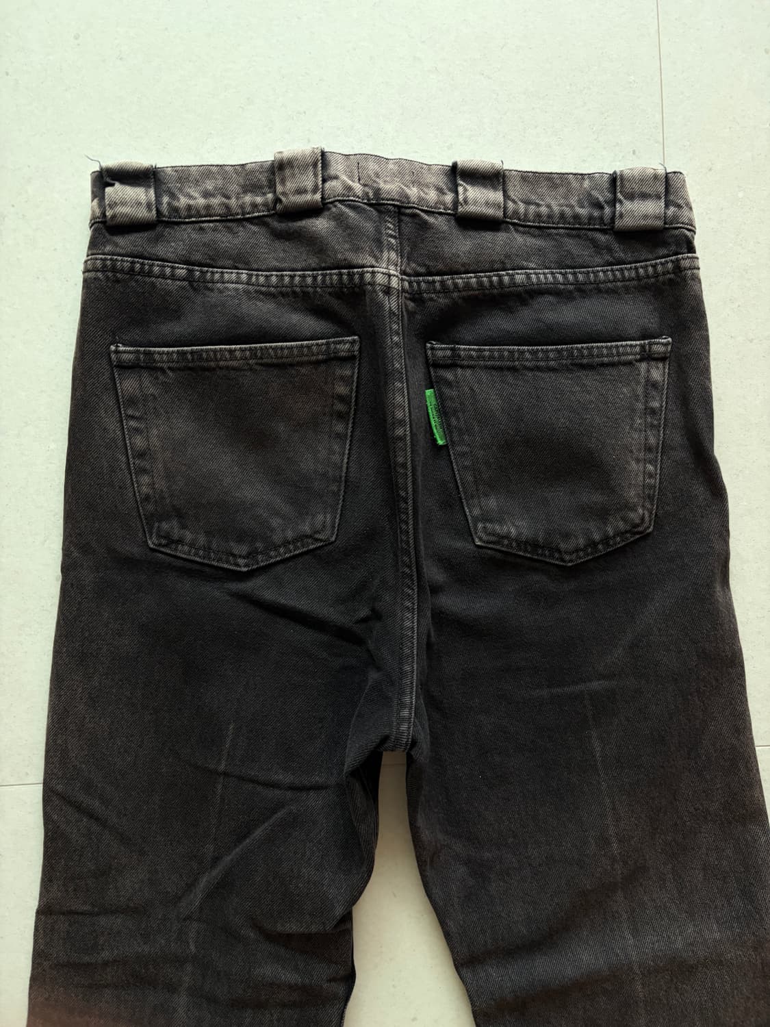 윌리 차바리아 흑청 데님팬츠 상품이미지4