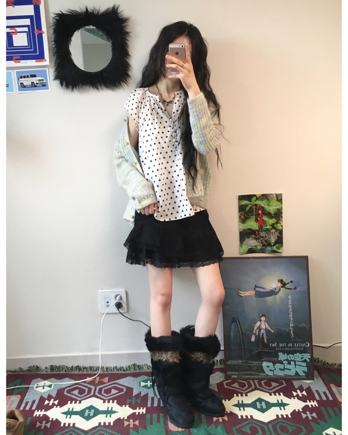 mint polka set (3p) 상품이미지2