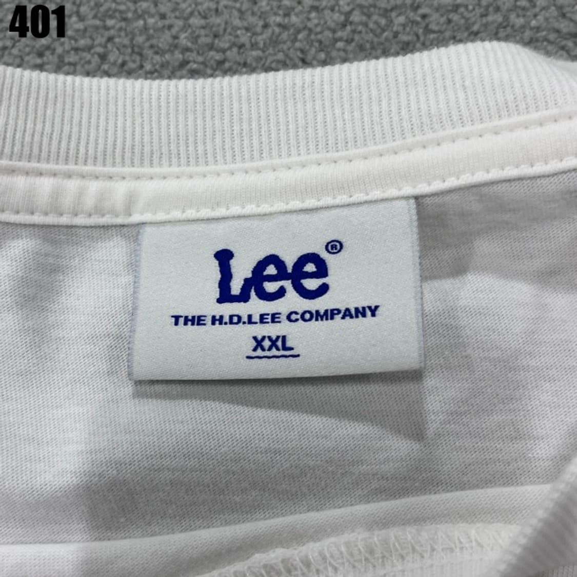 Lee 화이트 반팔  상품이미지2