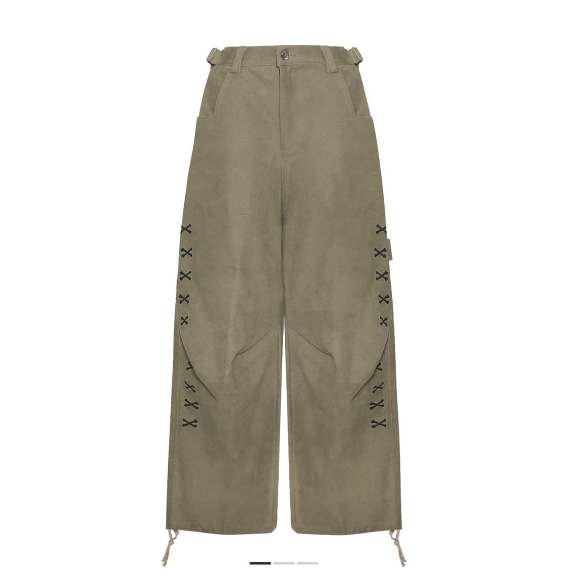 [1 size] 카미엔 X 아오이로 247 워크 팬츠 상품이미지1