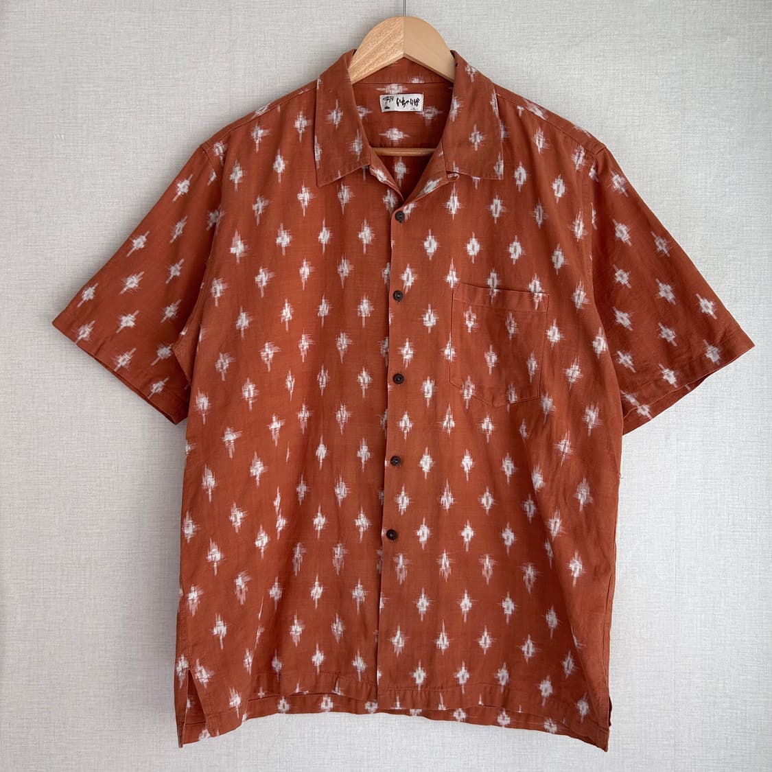 Japan Vintage Brown Shirts 상품이미지1