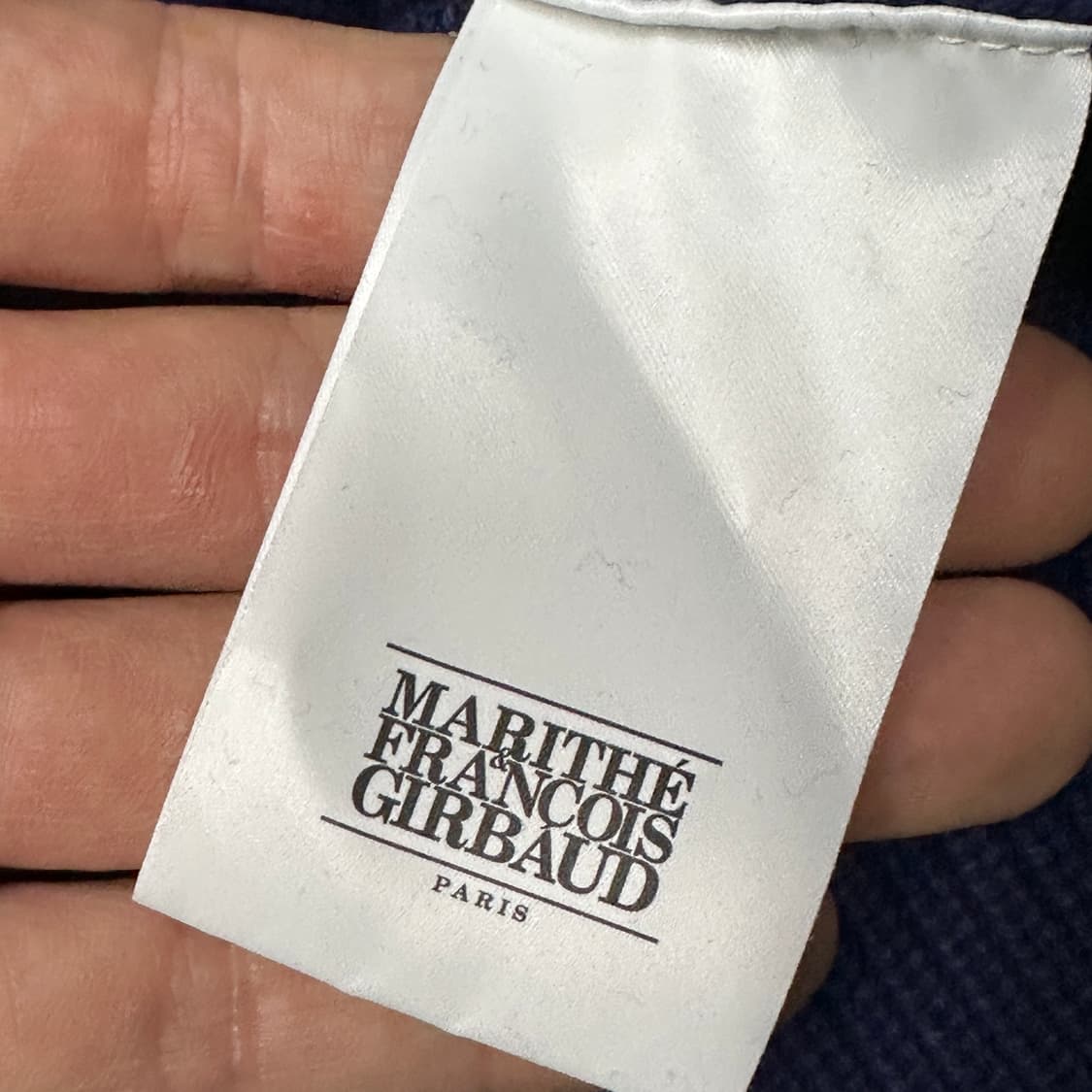 마리떼프랑소와저버 네이비 니트 m 상품이미지3