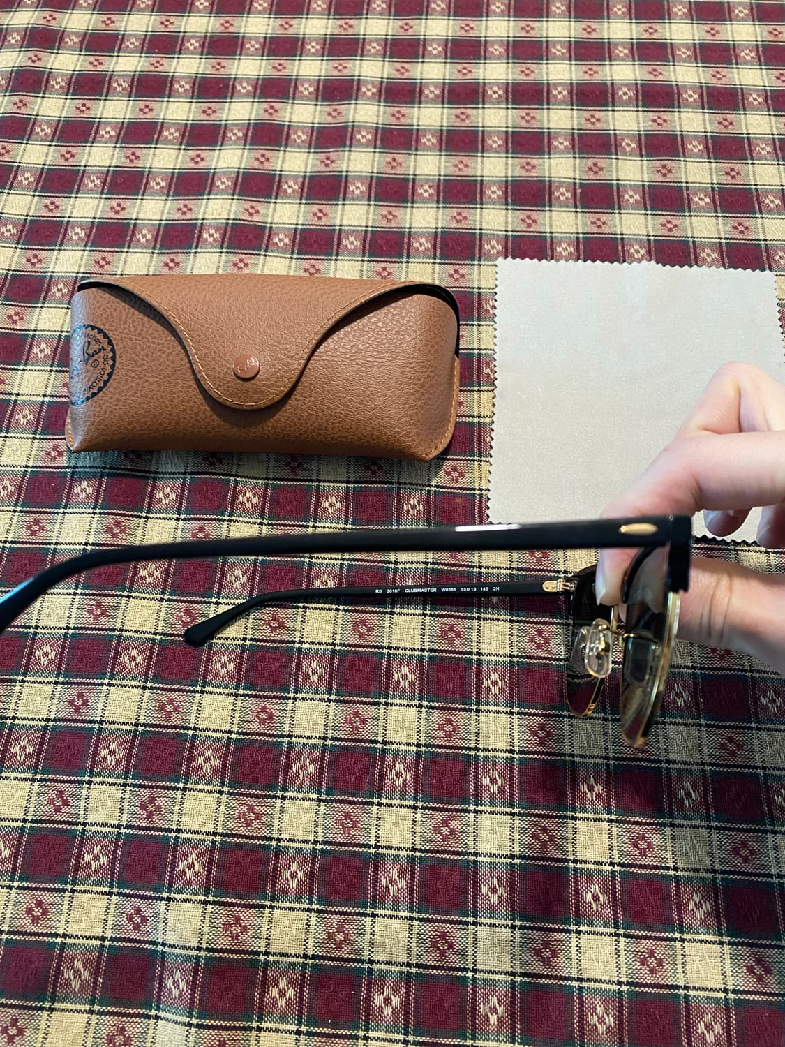 레이벤 클럽마스터 RB3016F 55사이즈 상품이미지3