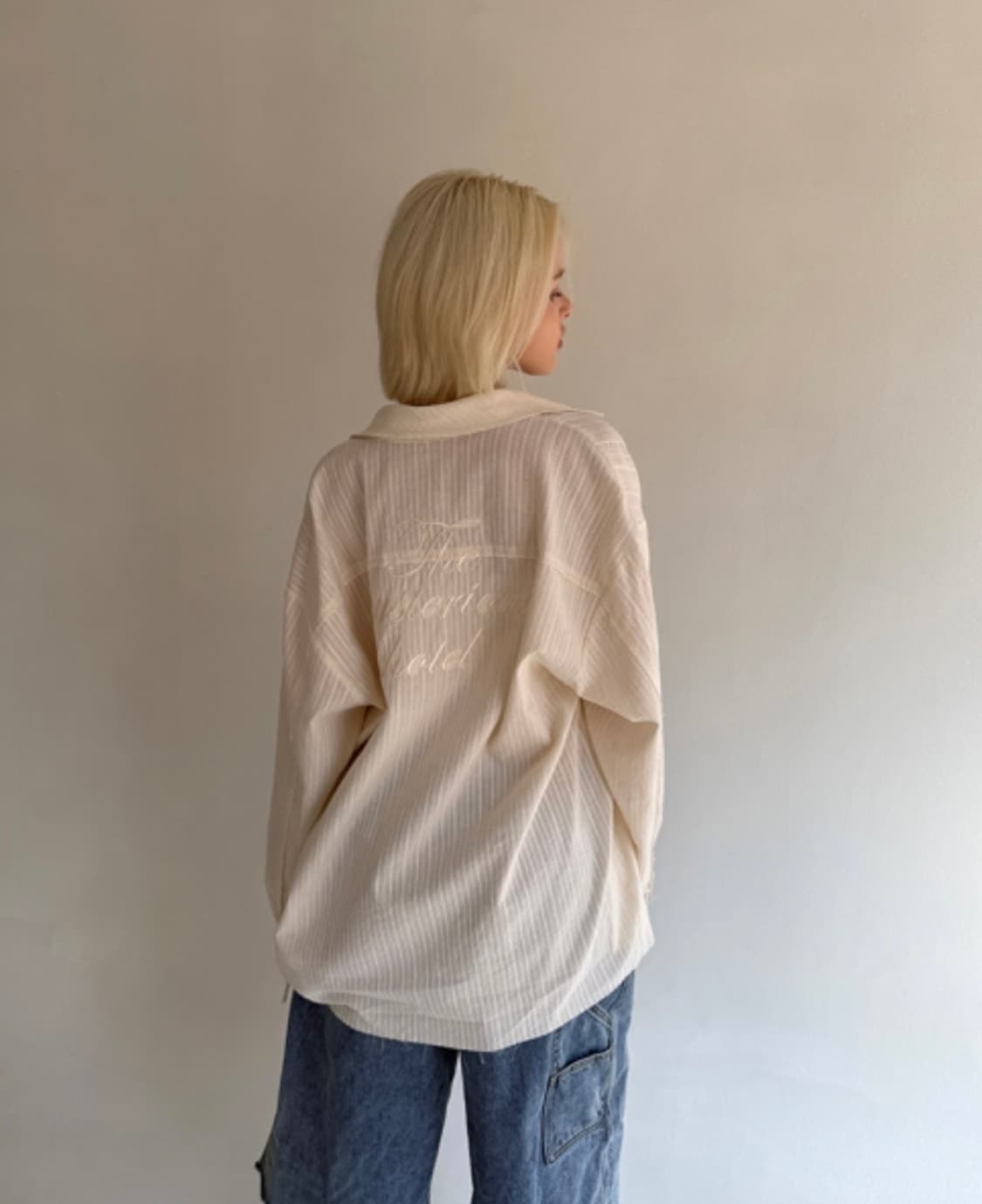 더미스테리어스호텔 보헤미안 컷오프 셔츠 상품이미지6