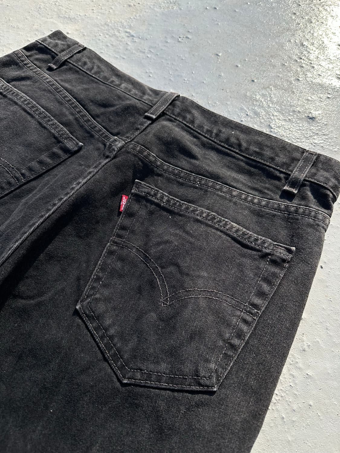 90s levi's 517 Black 빈티지 리바이스 플레어핏 블랙 상품이미지4