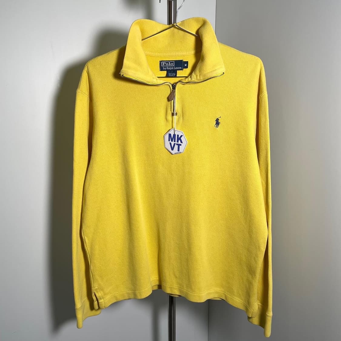 폴로 포니로고 하프집업 니트 상품이미지1