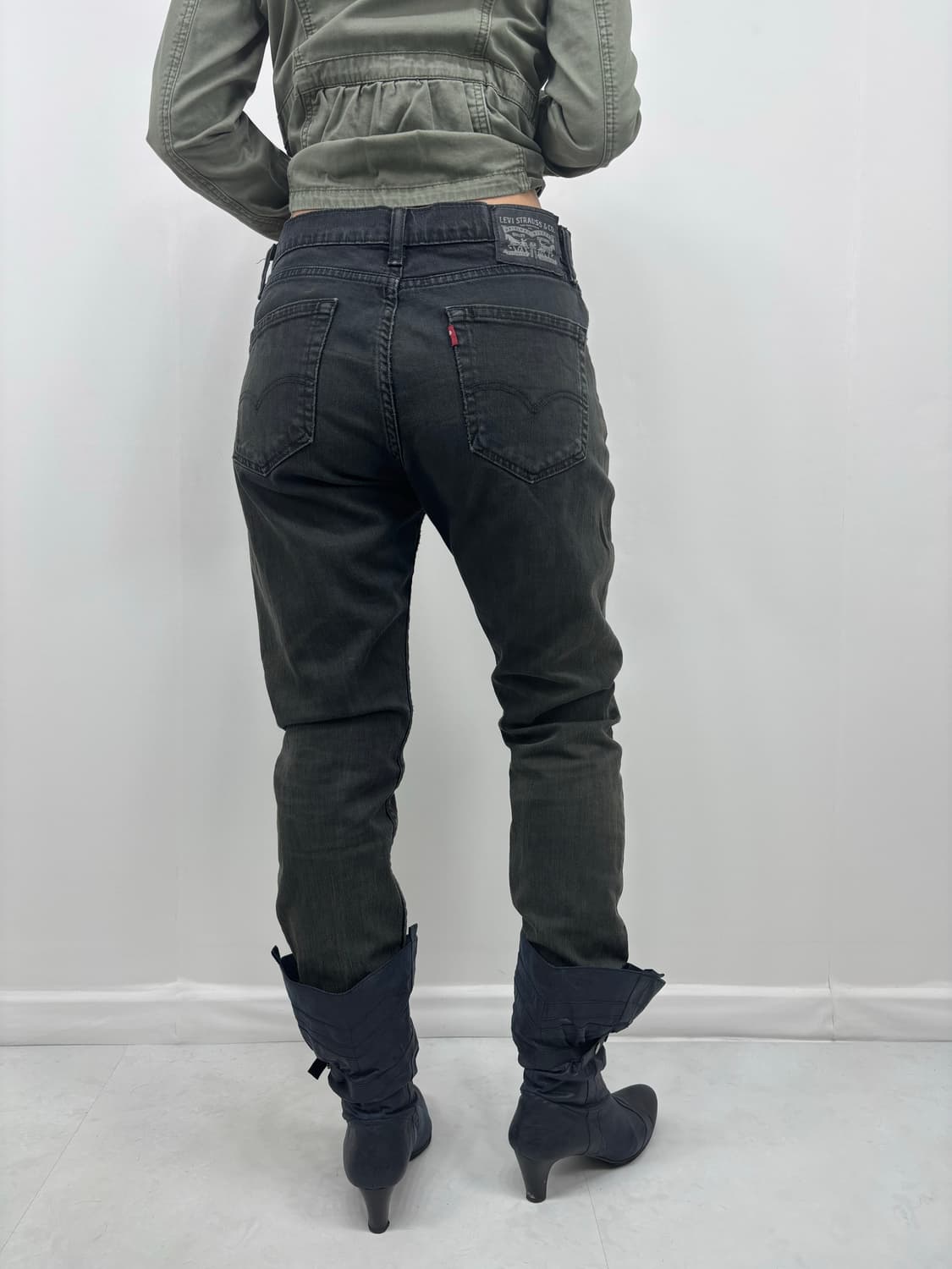 LEVIS WASHED DEEP GREEN 상품이미지5