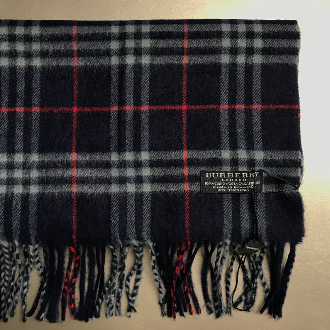 버버리 정품 메리노/캐시미어 혼방 머플러 상품이미지3