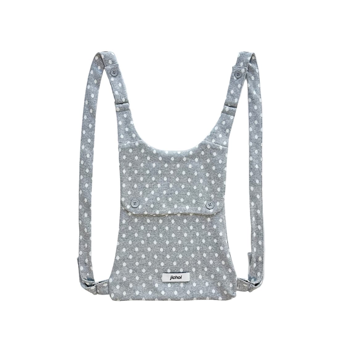 택포) jichoi ss24 도티드 투웨이 백 dotted gray 상품이미지1