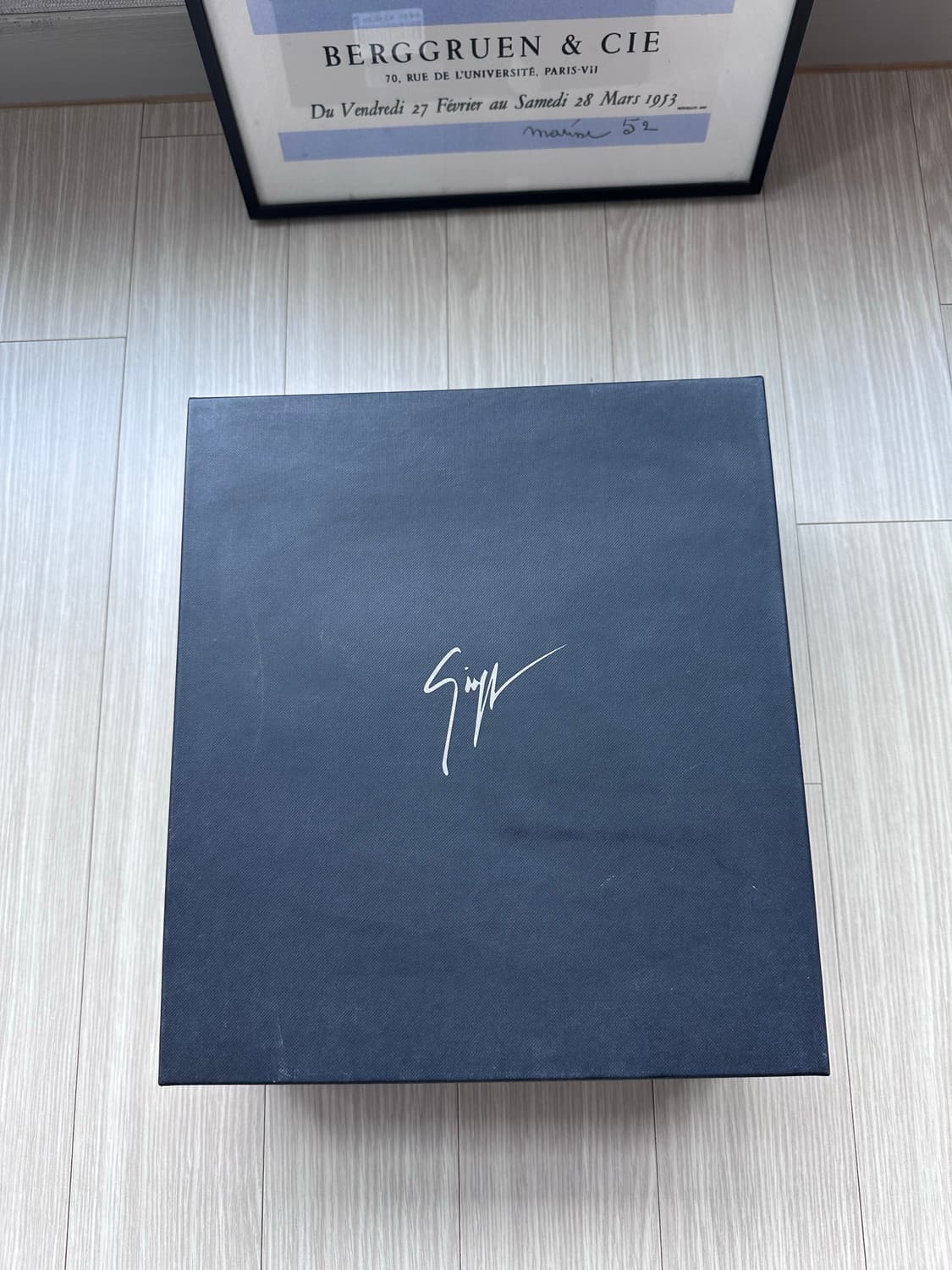 쥬세페 자노티 블랙 가죽 앵클 부츠 35 1/2 (정품, 새상품) 상품이미지9