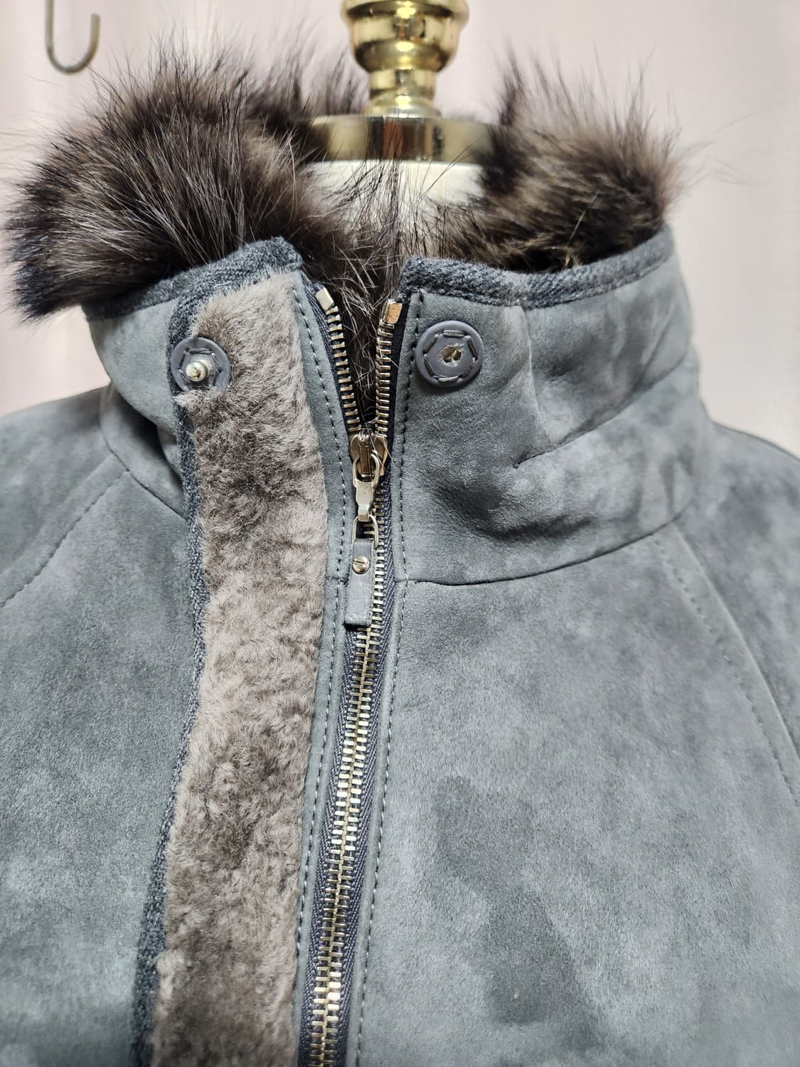 브루넬로 쿠치넬리무스탕코트 상품이미지7