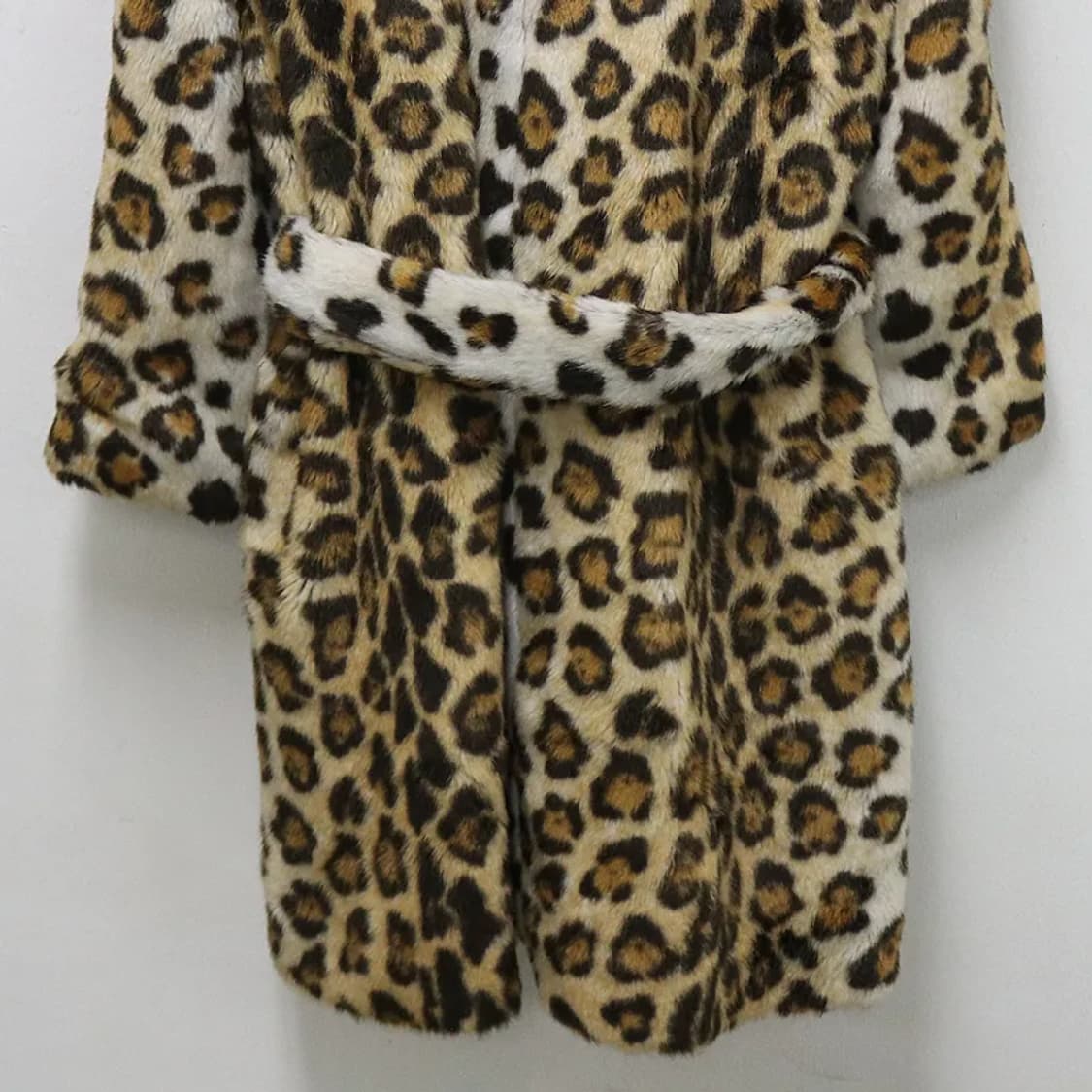 THUNDER 호피 페이크 퍼 벨트 자켓 60791 상품이미지8