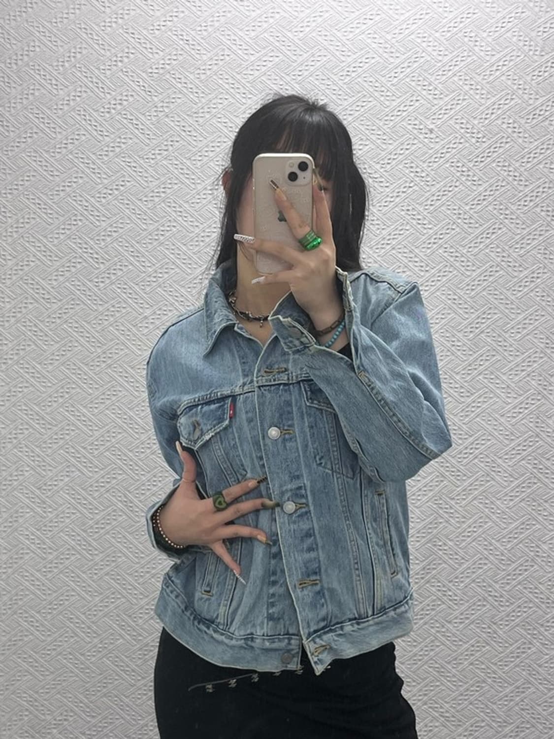 리바이스 빈티지 웨스턴 트러커 데님자켓 M C08083 상품이미지2