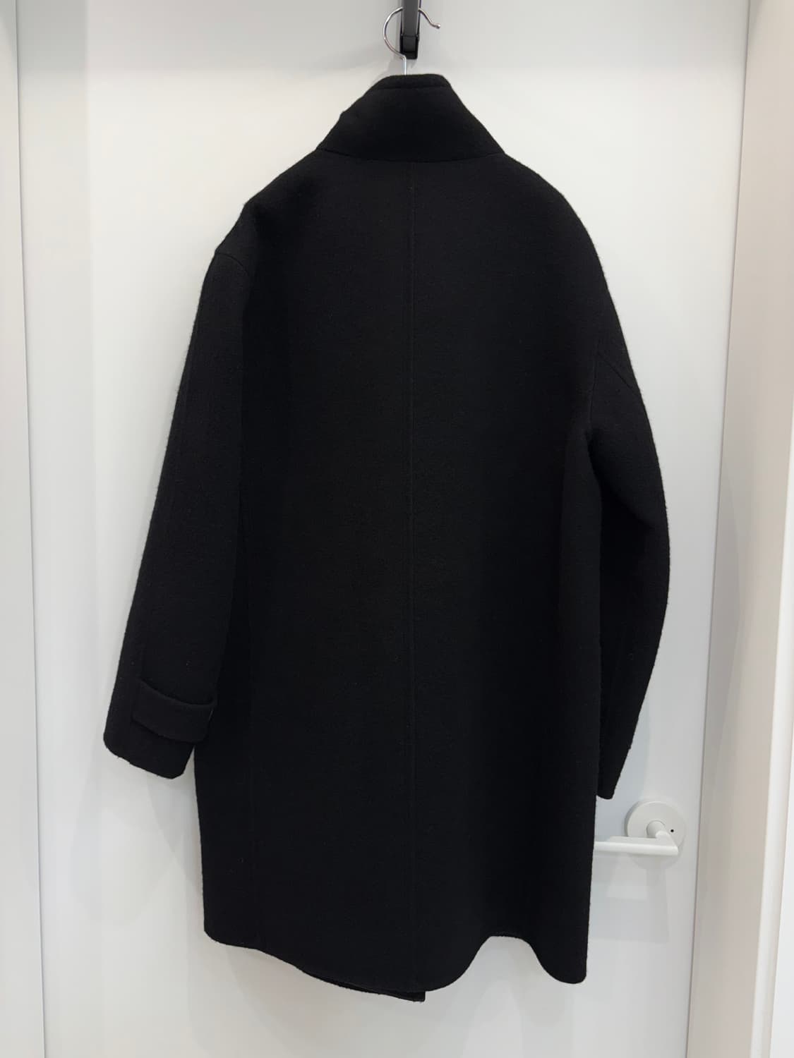 beanpole 핸드메이드 밴드넥 코트 블랙 상품이미지2