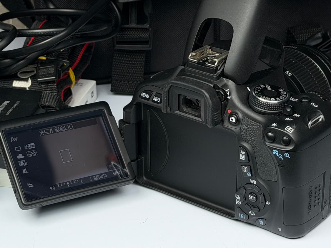 캐논 EOS 600D DSLR 카메라 1750컷 상품이미지6