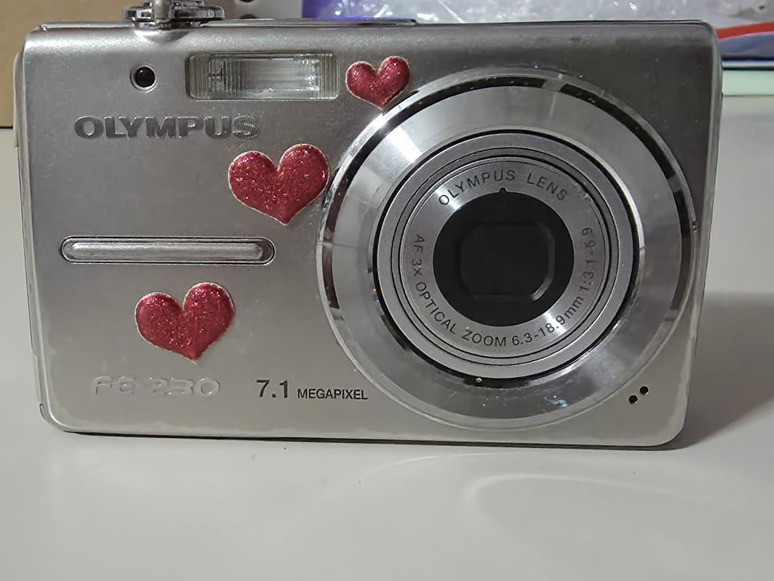 올림푸스 FE-230 빈티지 디지털카메라 (하자) 상품이미지1